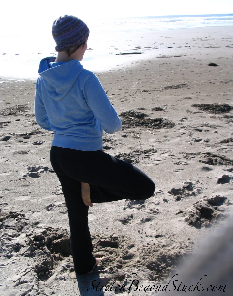 Yoga on Beach